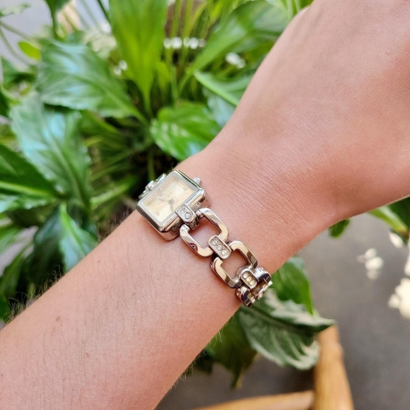 Next Rhinestone Quartz Square Watch - Picture 6 of 8